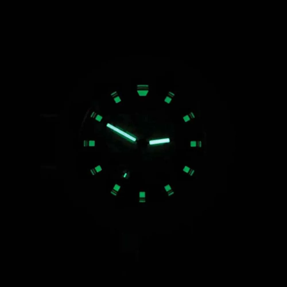 Bertucci A-2A Unisex White Dial Olive Nylon Band Japanese Quartz Watch - 16300