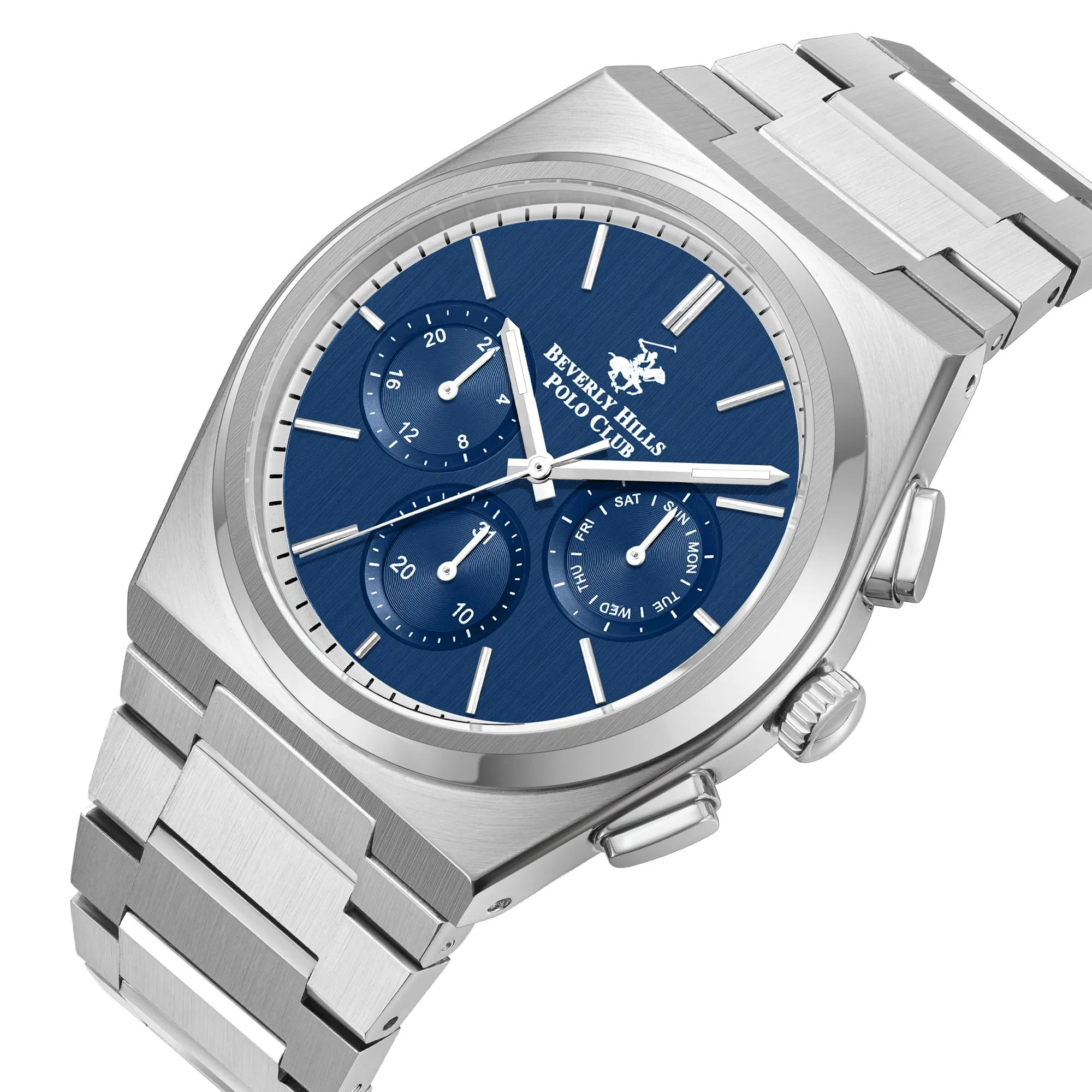 BHPC-BP3381X.390 - Stainless Steel Multifunction Watch For Men