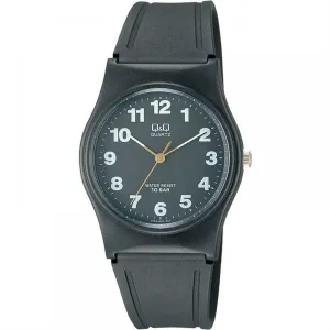 Black Q&Q Analog Kids Illuminating Watch
