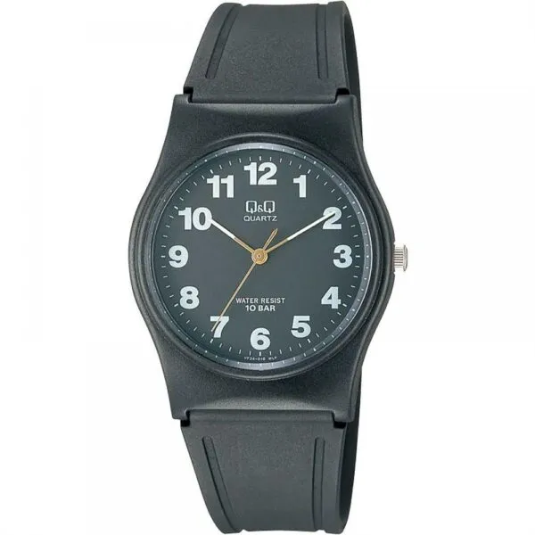 Black Q&Q Analog Kids Illuminating Watch