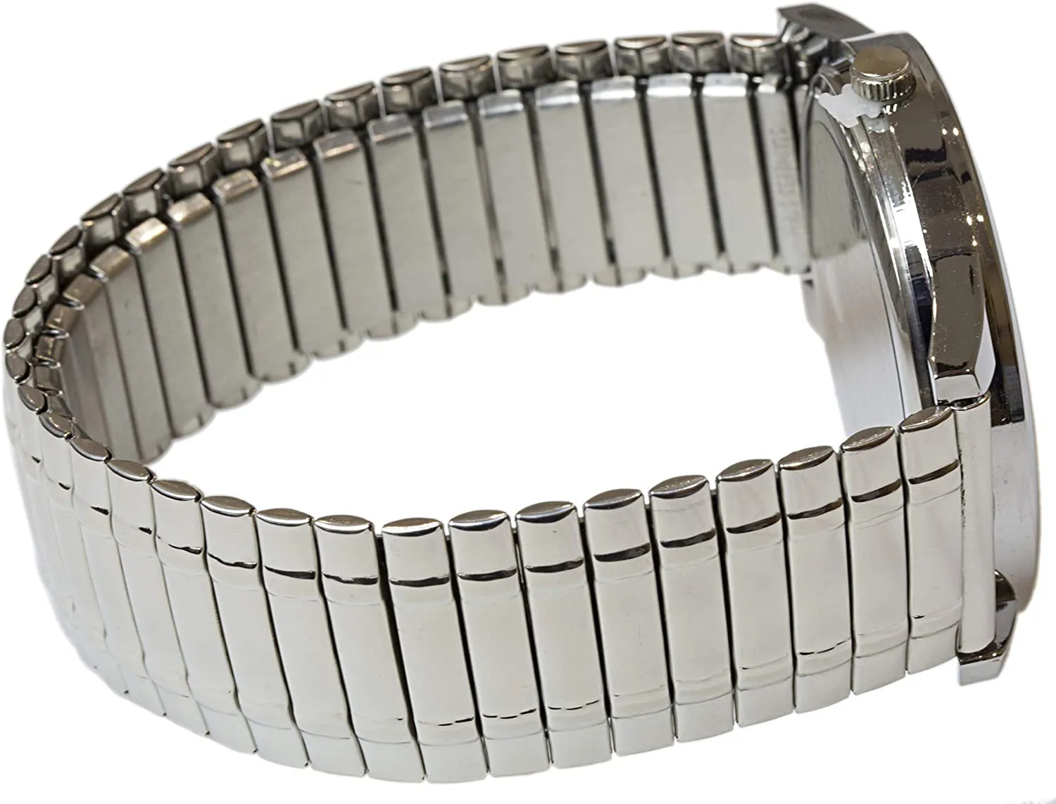 Blekon Collections Unisex Large Face Easy to Read 40mm Case Japanese Quartz Movement Stretch Band Watch