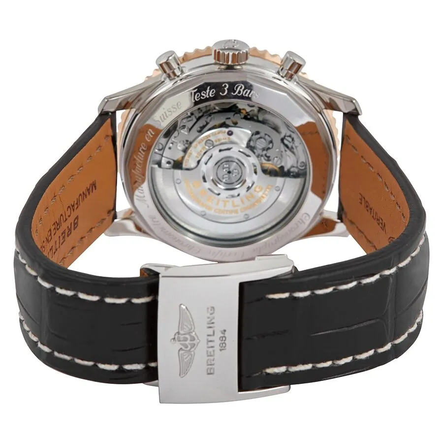 Breitling Navitimer 01 Chronograph Automatic Chronometer Stratos Grey Dial Men's Watch UB0121211F1P2