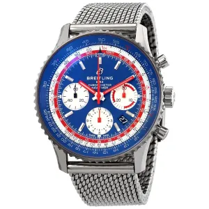 Breitling Navitimer 1 B01 Pan Am Edition Automatic Chronograph Men's Watch AB01212B1C1A1