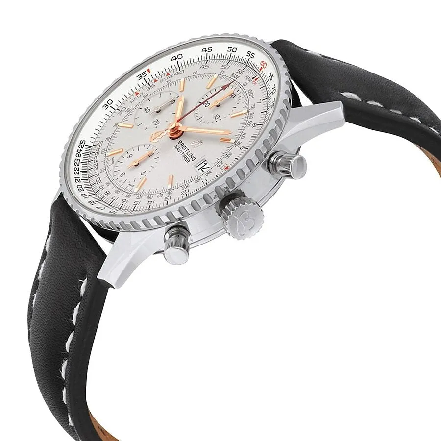 Breitling Navitimer 1 Chronograph Automatic Silver Dial Men's Watch A13324121G1X2