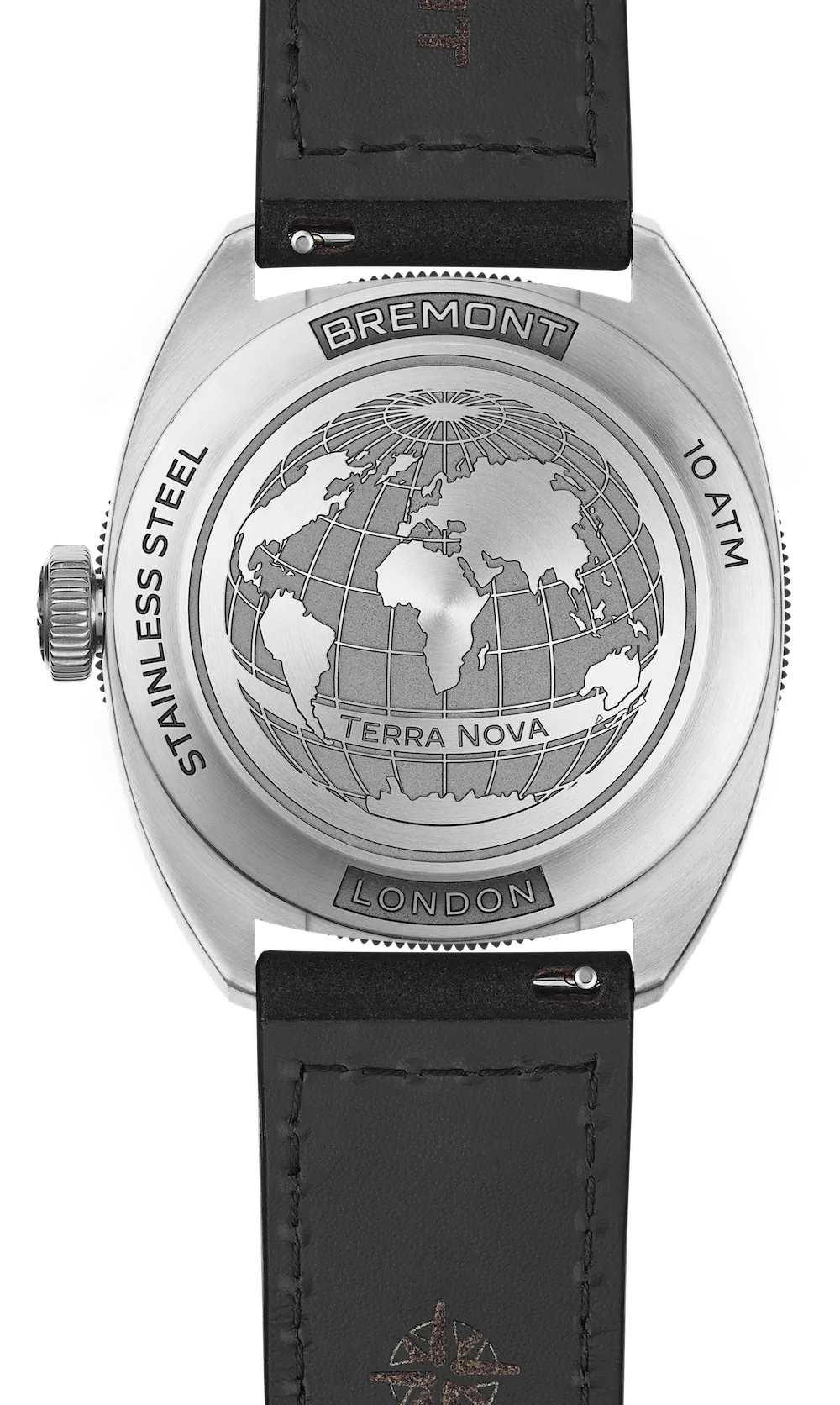 Bremont Terra Nova 40.5 Turning Bezel Black Leather