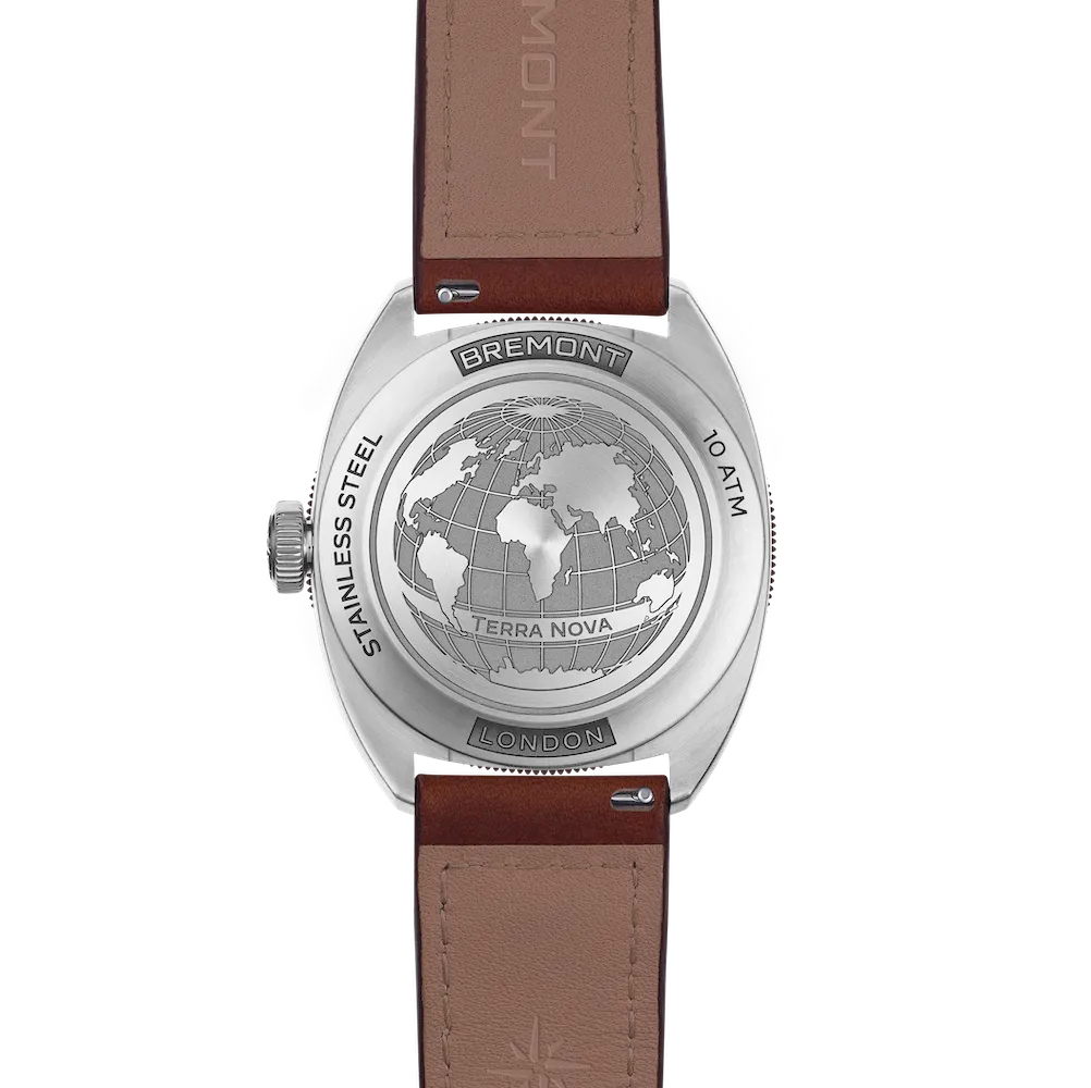 Bremont Terra Nova 40.5 Turning Bezel Black Leather