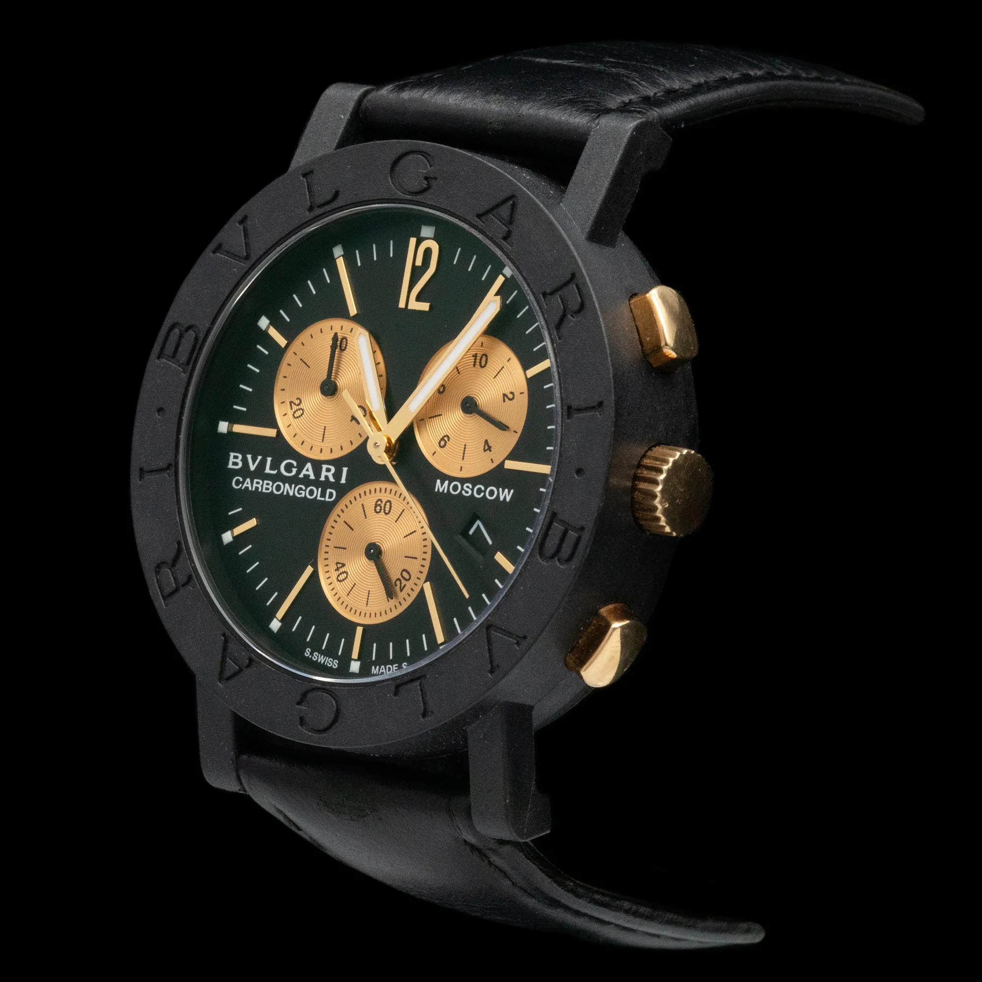 Bvlgari - Moscow Chrono Carbon Gold Limited Edition (784/999)