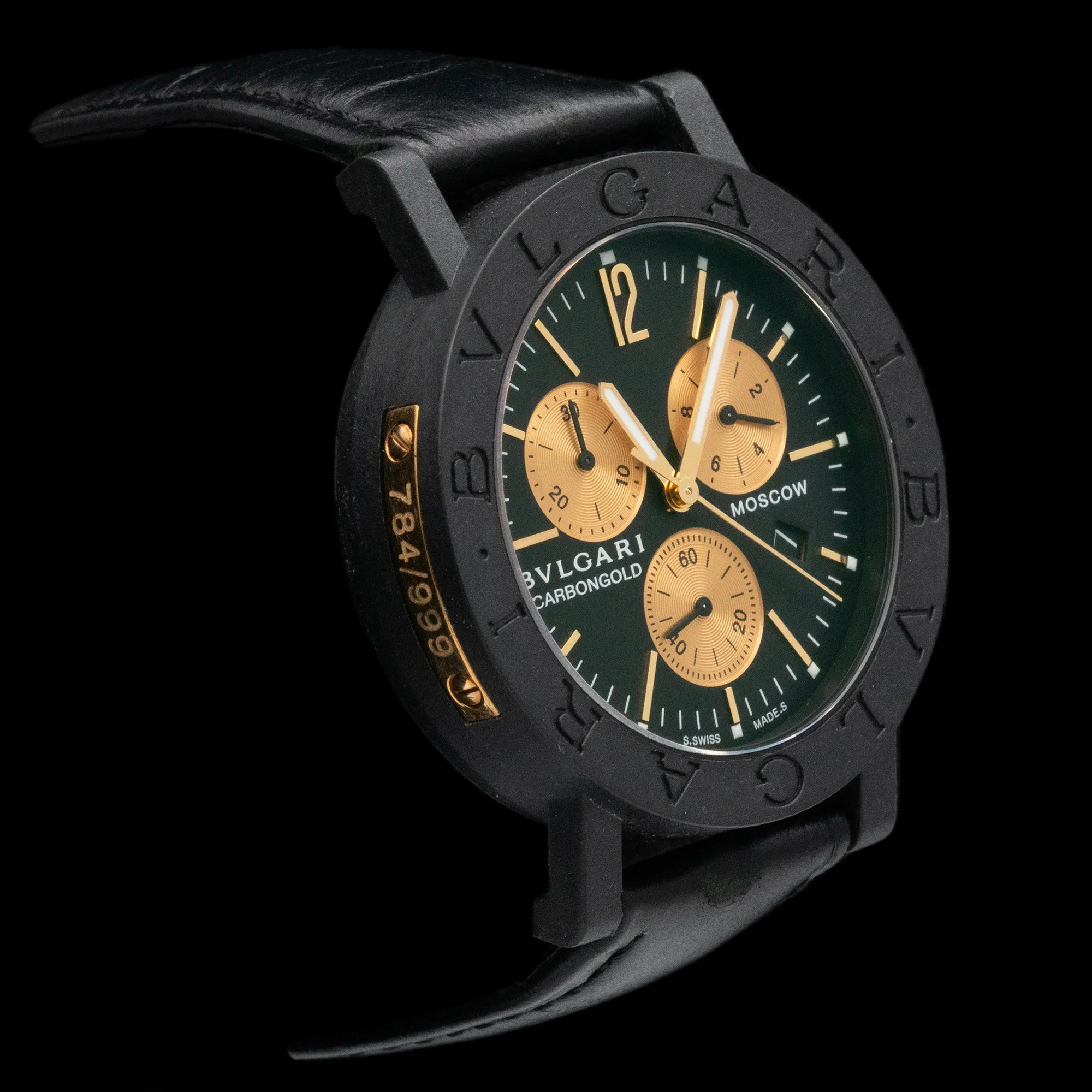 Bvlgari - Moscow Chrono Carbon Gold Limited Edition (784/999)