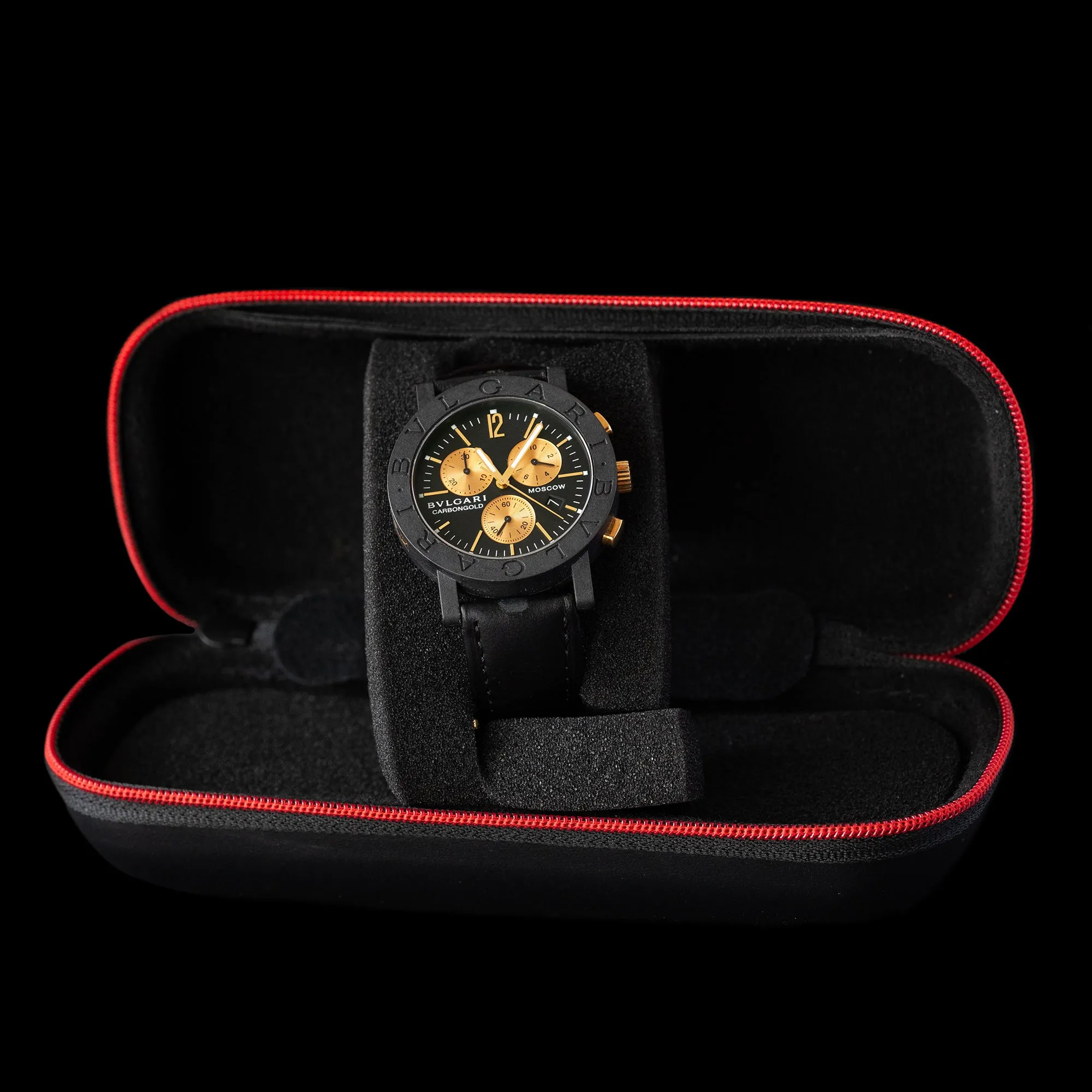 Bvlgari - Moscow Chrono Carbon Gold Limited Edition (784/999)