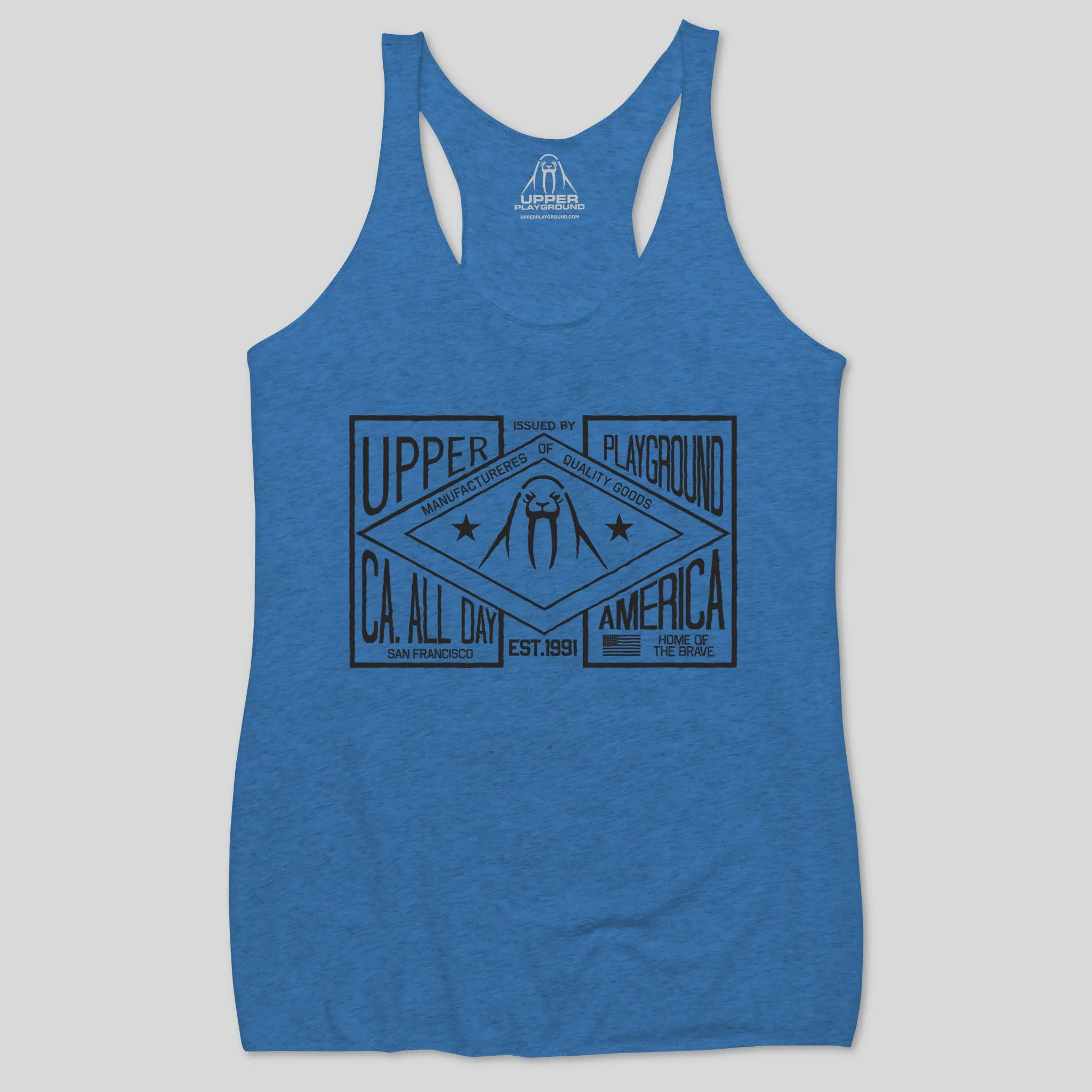 CA ALL DAY WOMEN'S RACERBACK TANK