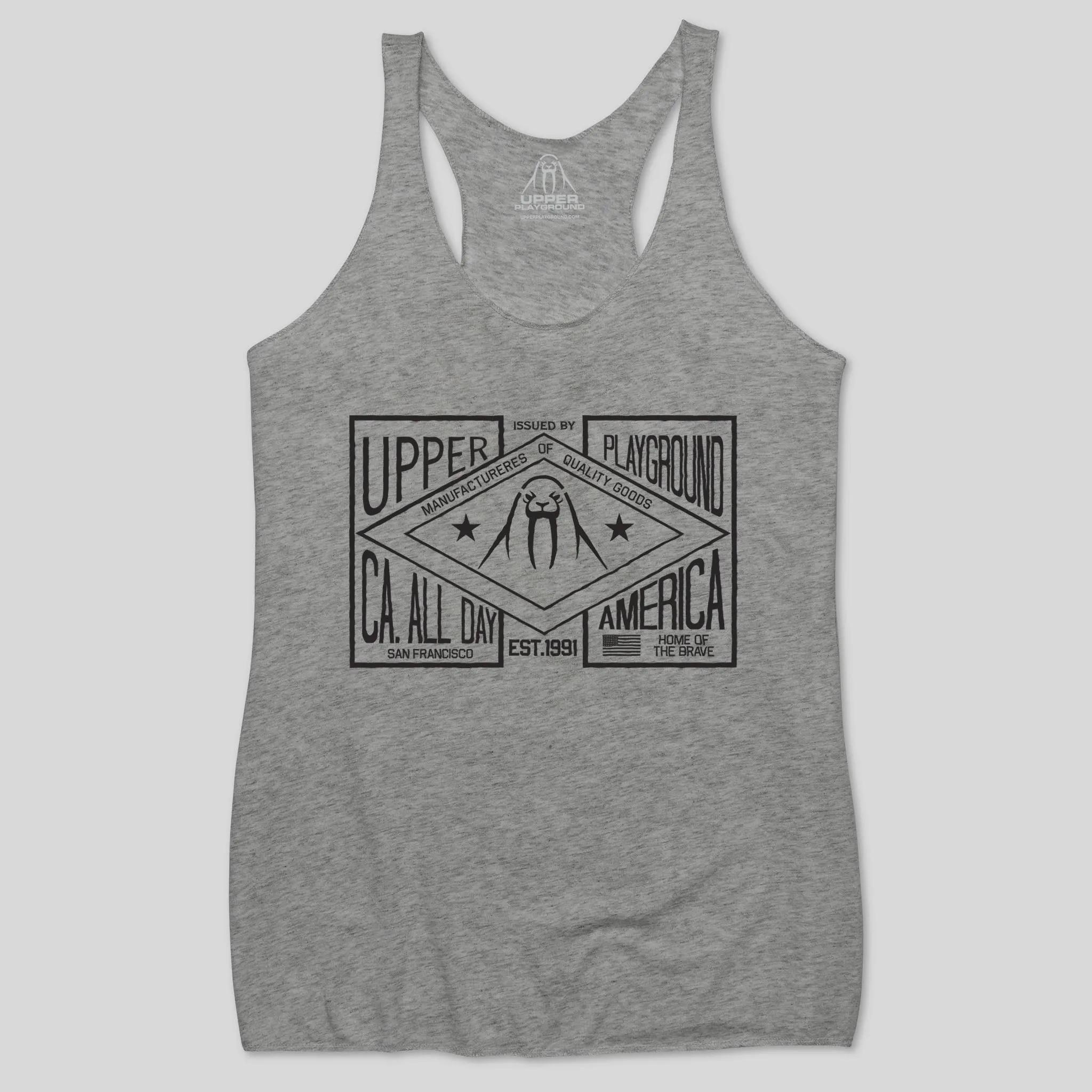 CA ALL DAY WOMEN'S RACERBACK TANK