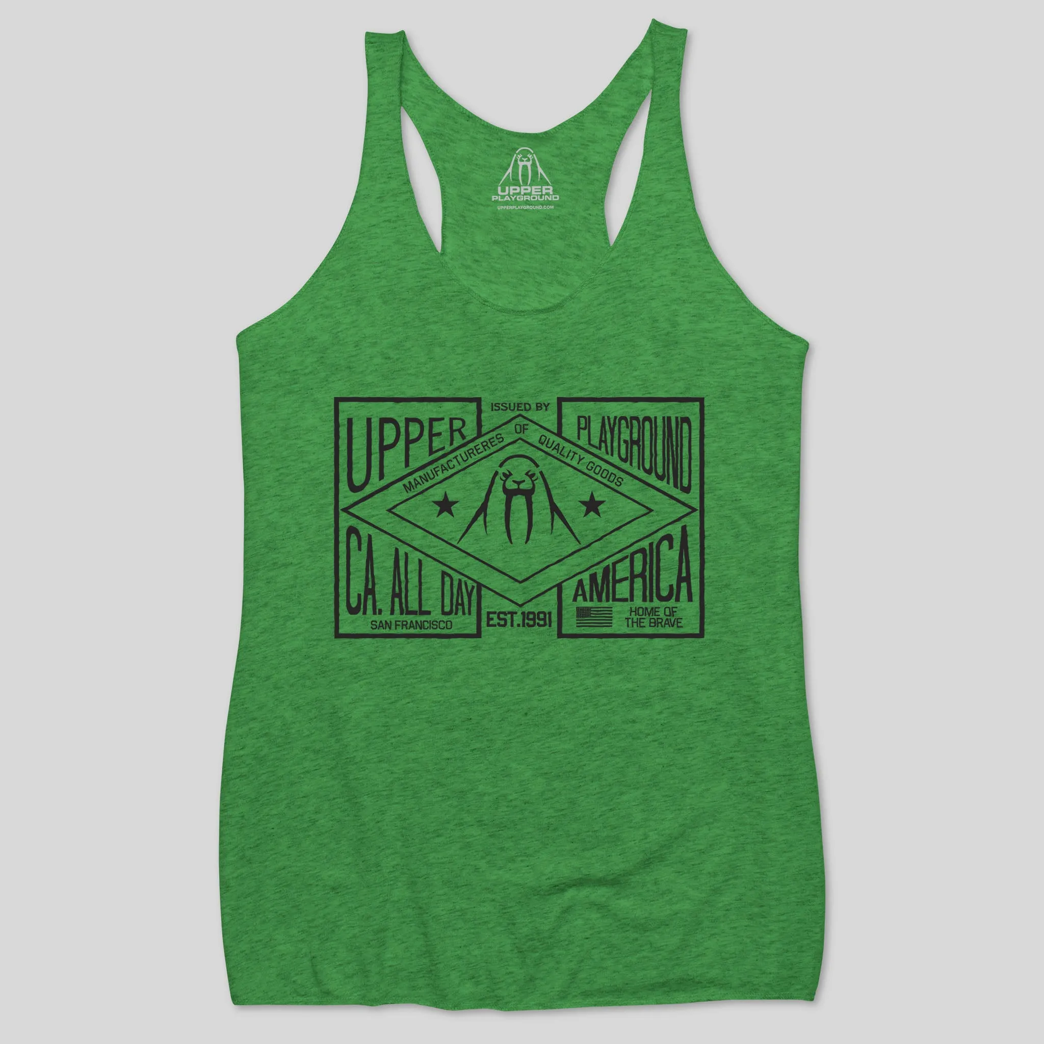 CA ALL DAY WOMEN'S RACERBACK TANK