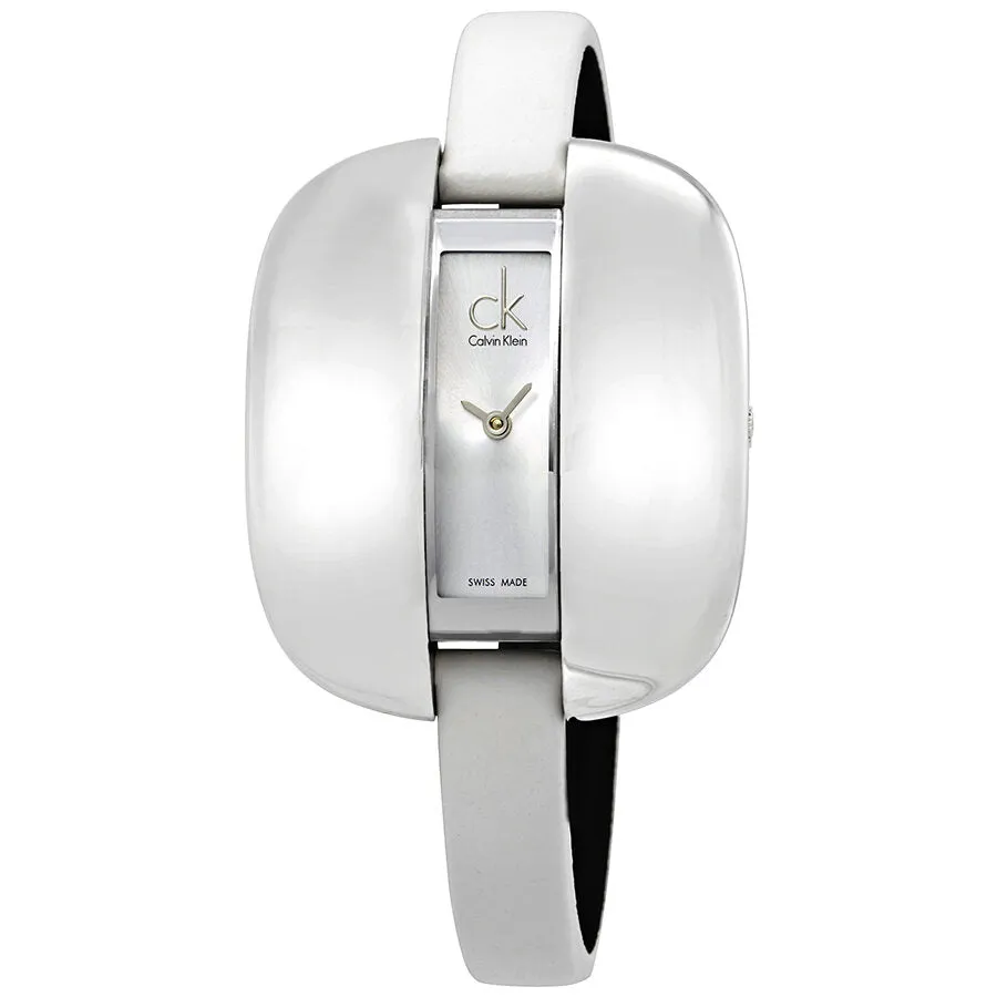 Calvin Klein Treasure White Dial Ladies Watch K2E23126