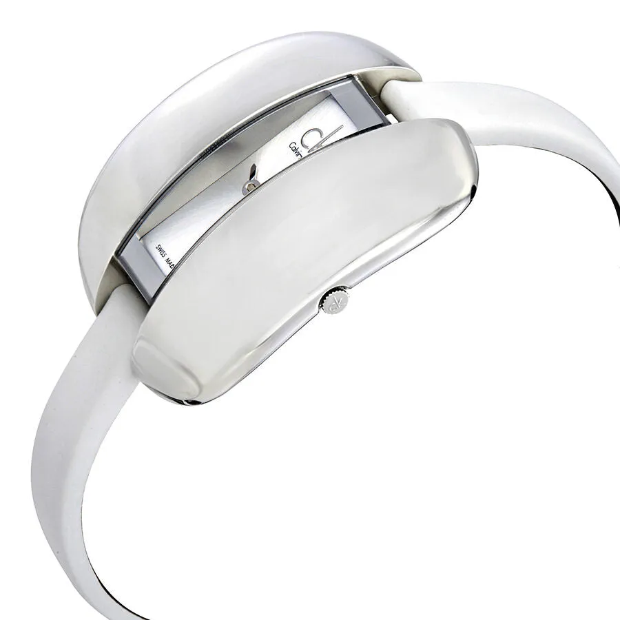 Calvin Klein Treasure White Dial Ladies Watch K2E23126