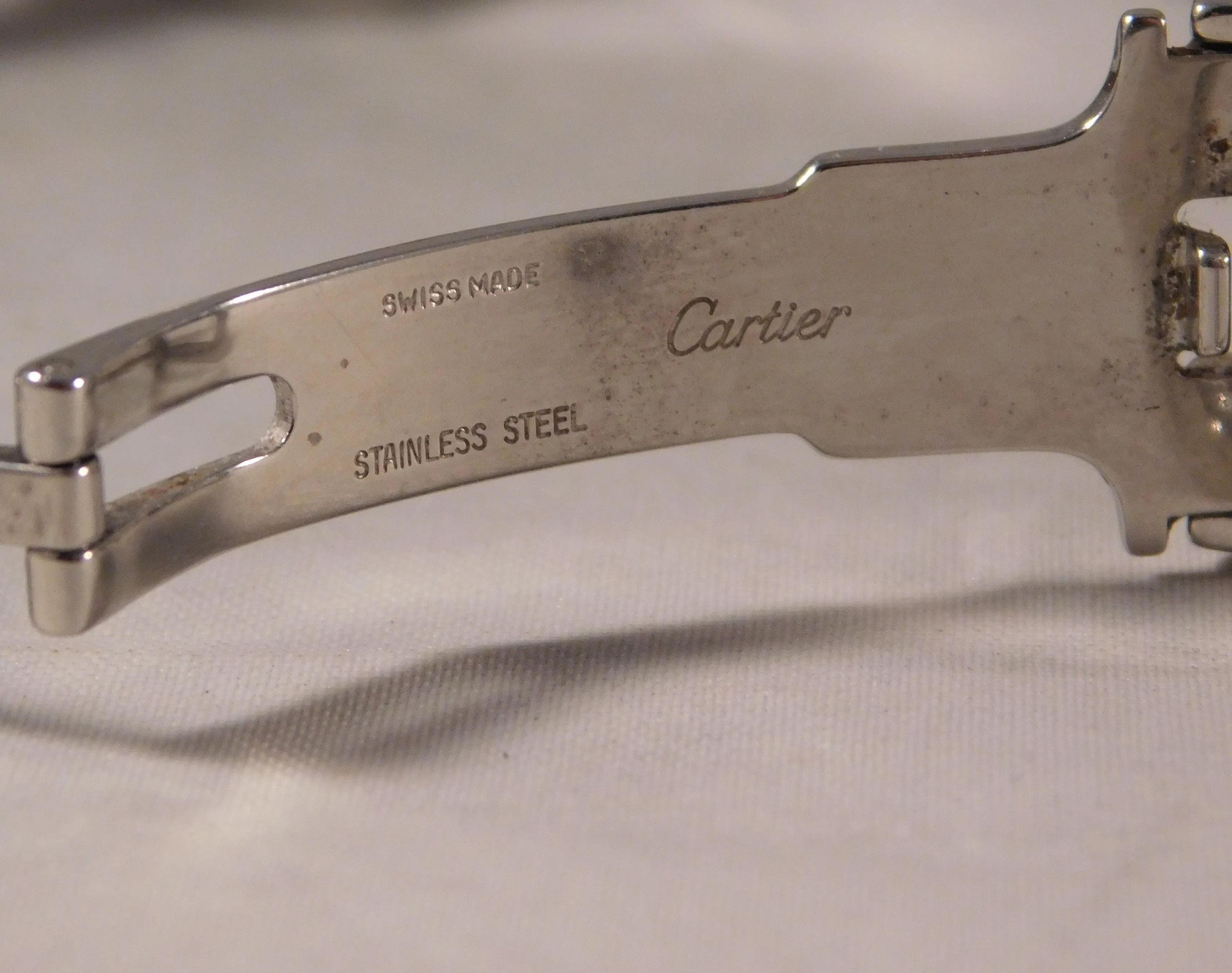 Cartier Must de Cartier 21 Deployant Clasp 1330 Vintage 1990's Mens Watch....31mm