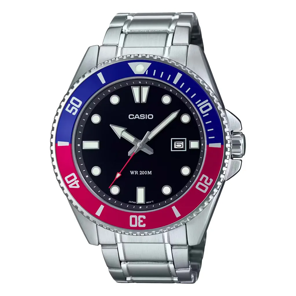 Casio MDV-107D Men's Stainless Steel Watch