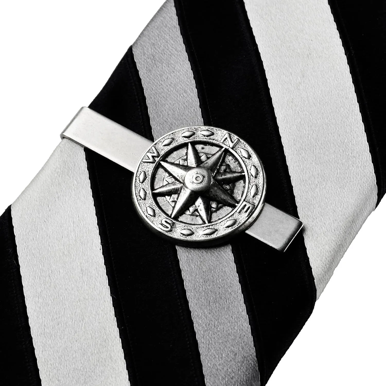 Compass Tie Clip