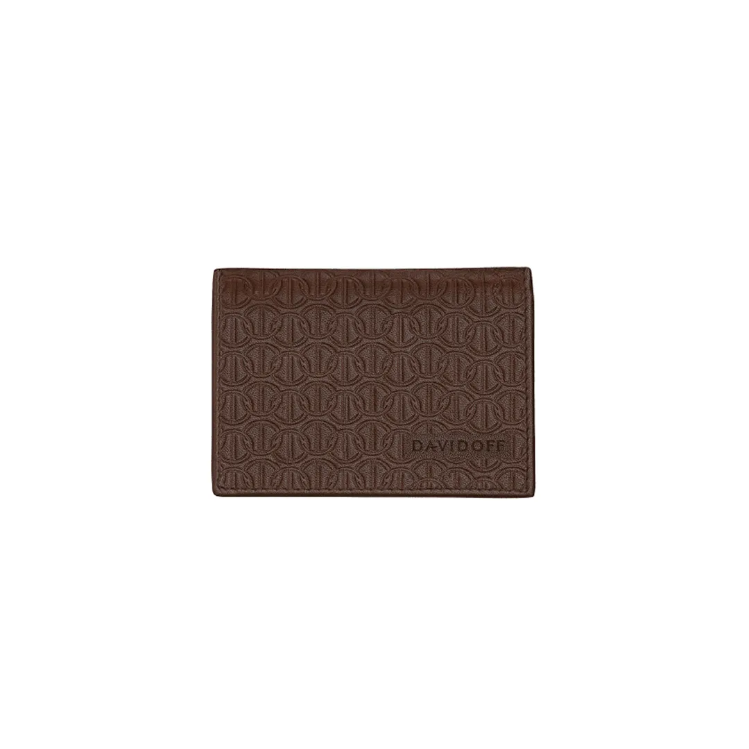 Davidoff Zino Collection 2CC Brown Credit Card Holder