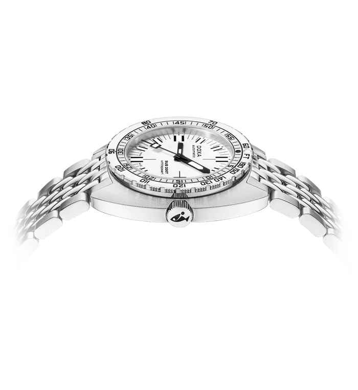 DOXA Sub 200T Whitepearl Iconic Stainless Steel - 804.10.011.10