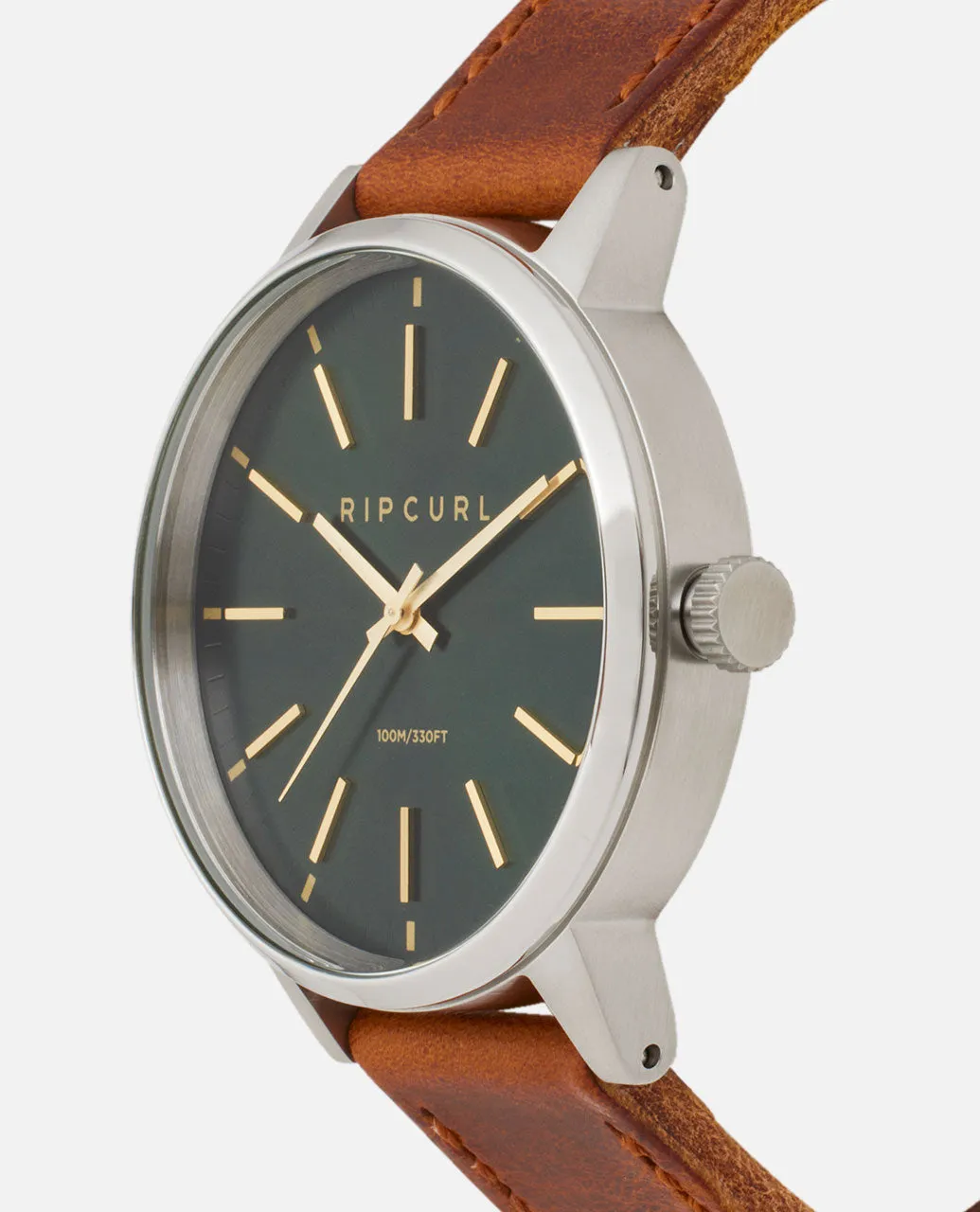 Drake Leather Watch - Emerald