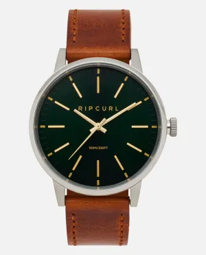 Drake Leather Watch - Emerald