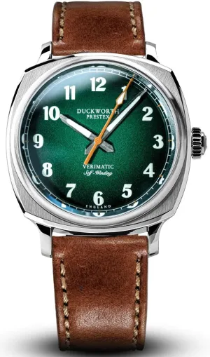 Duckworth Prestex Verimatic Green Fume Vintage Tan Leather