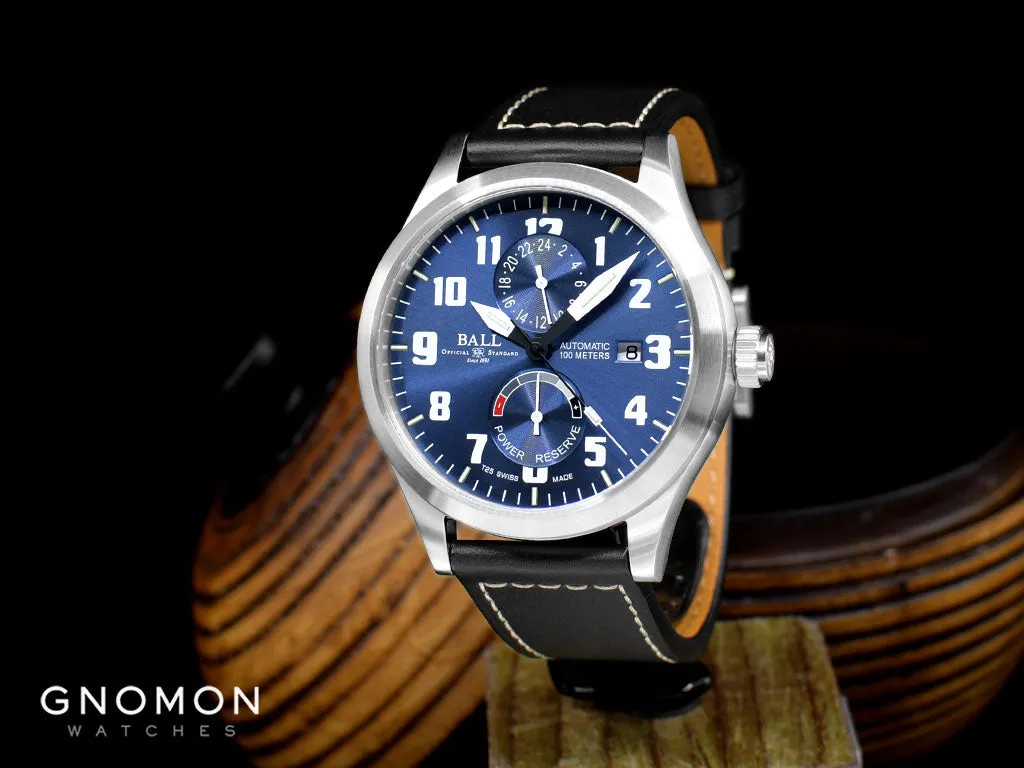 Engineer Master II Voyager 44mm Blue - Leather - Ltd Ed 1000pcs Ref. GM2128C-LJ-BE