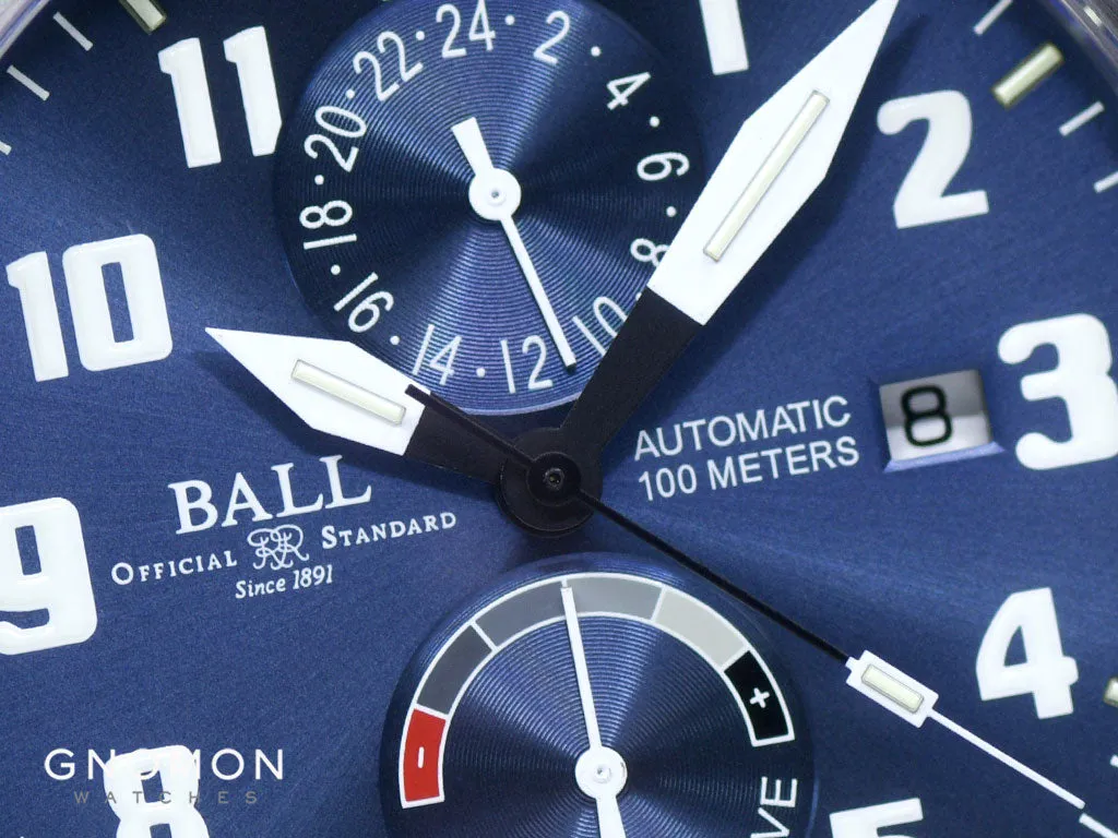 Engineer Master II Voyager 44mm Blue - Leather - Ltd Ed 1000pcs Ref. GM2128C-LJ-BE