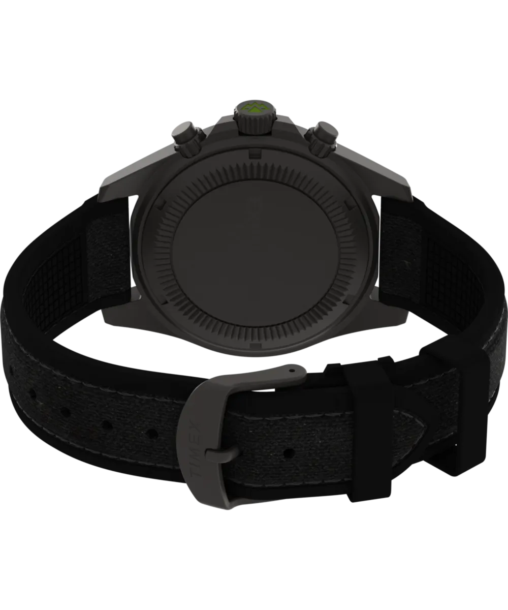 Expedition Field Chrono 43mm Recycled Mixed Materials Strap Watch