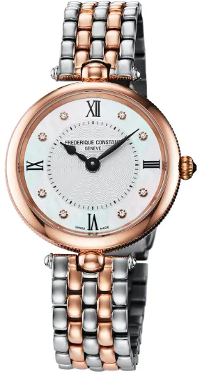 Frederique Constant Watch Art Deco Diamond Ladies