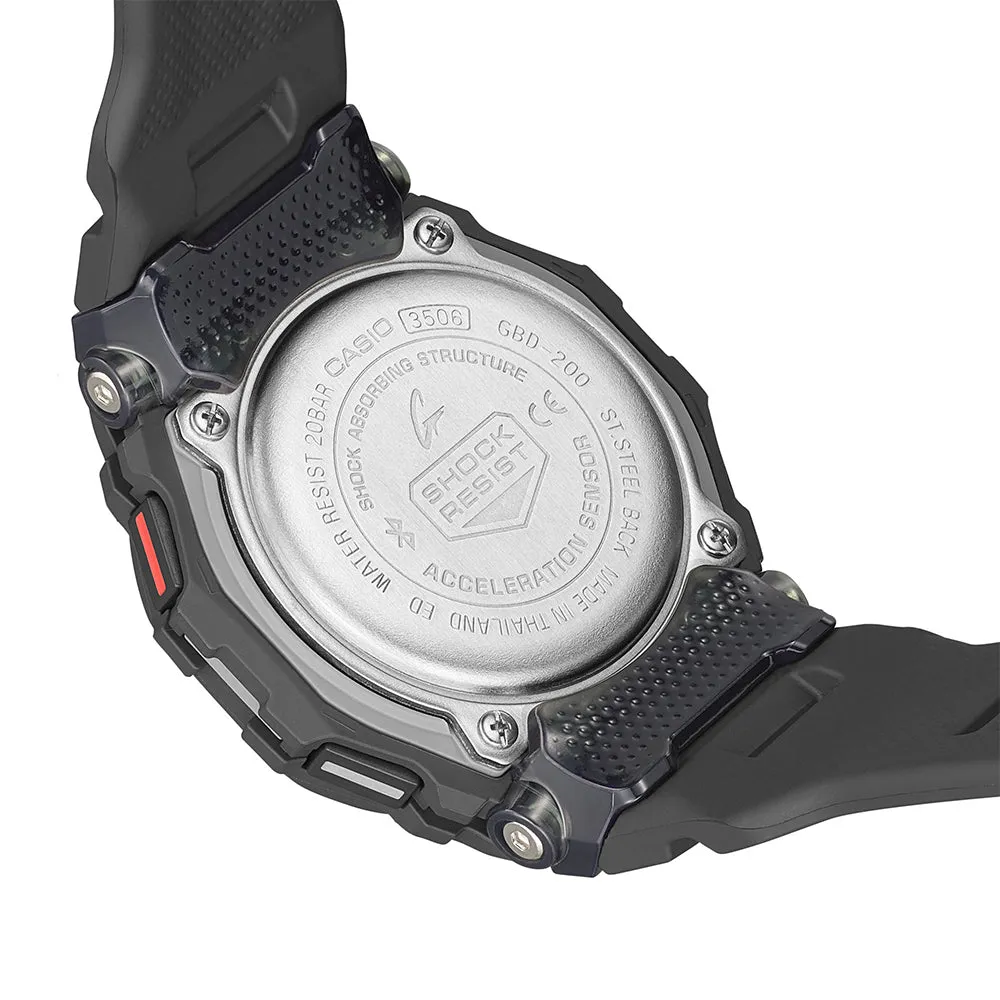 G-Shock GBD200-1 G-Squad Bluetooth