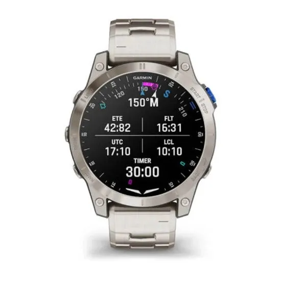 Garmin D2 Mach 1 GPS Aviator Smartwatch