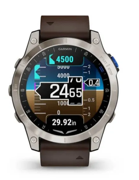 Garmin D2 Mach 1 GPS Aviator Smartwatch