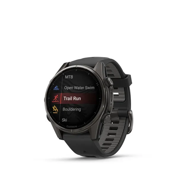 GARMIN Fenix 8 Amoled Sapphire carbon gray 43mm