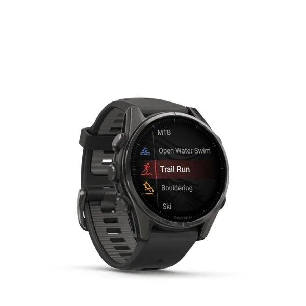 GARMIN Fenix 8 Amoled Sapphire carbon gray 43mm