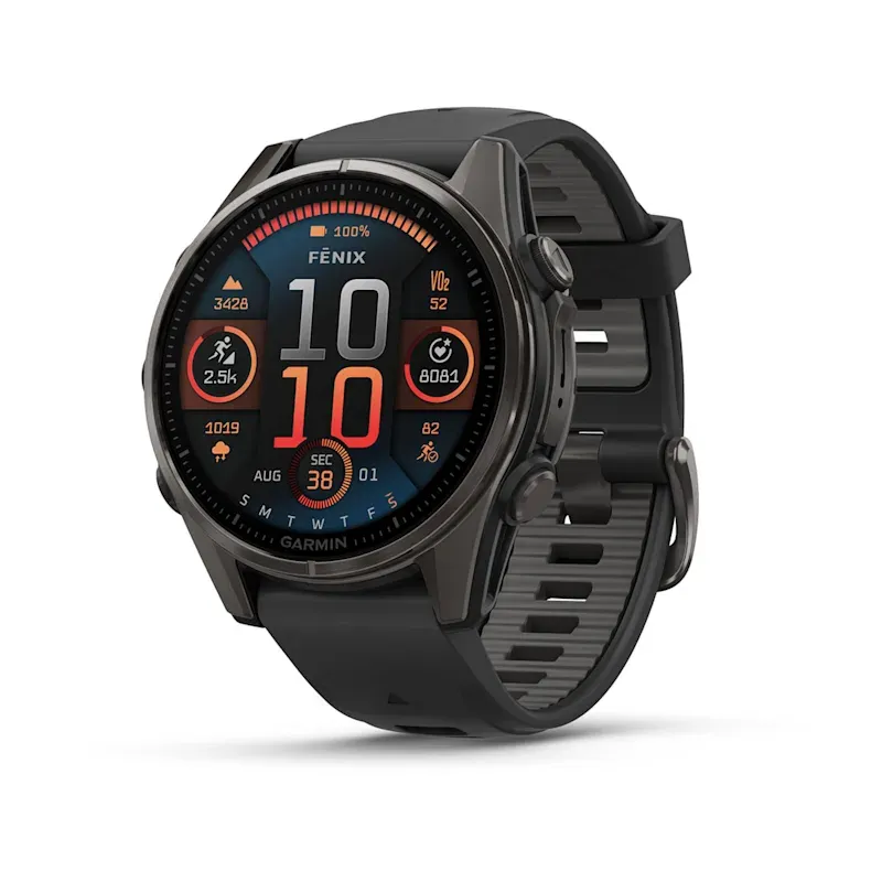GARMIN Fenix 8 Amoled Sapphire carbon gray 43mm