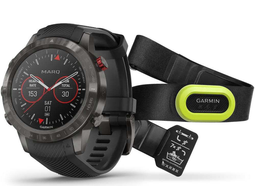 Garmin MARQ Watch Athlete Performance Edition Includes HRM Pro Chest Strap