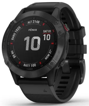 Garmin Watch Fenix 6 Pro Black D