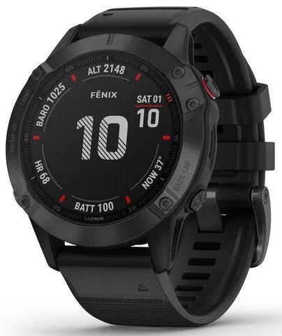 Garmin Watch Fenix 6 Pro Black D