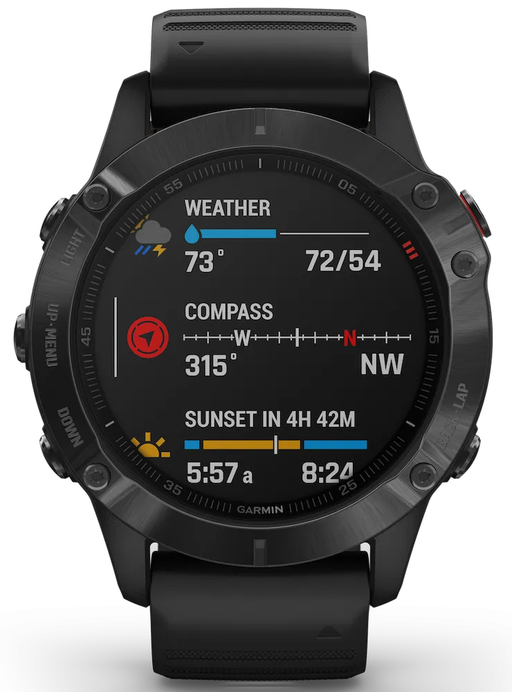 Garmin Watch Fenix 6 Pro Black D