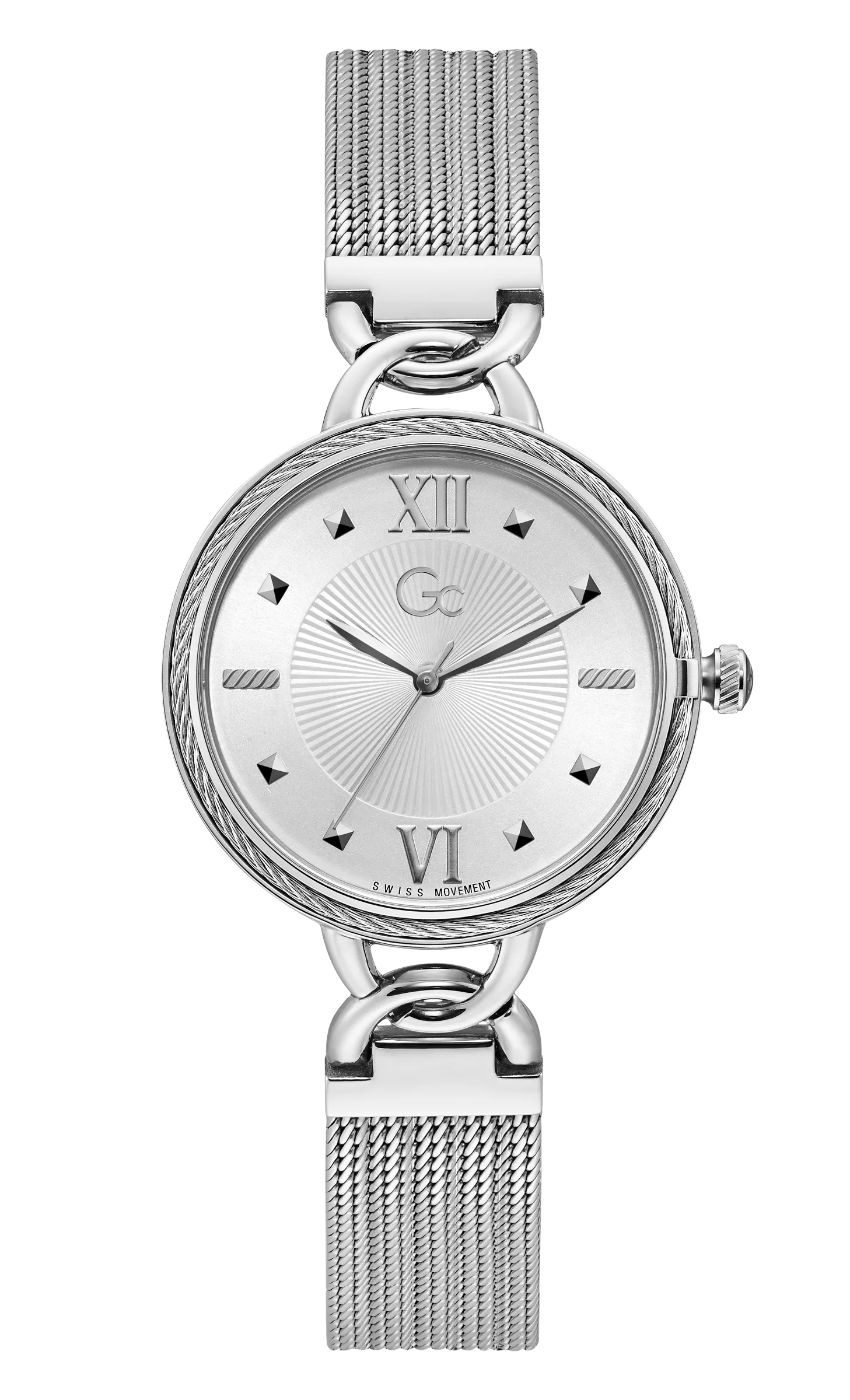 GC Silver Dial Ladies Watch - Y49001L1MF