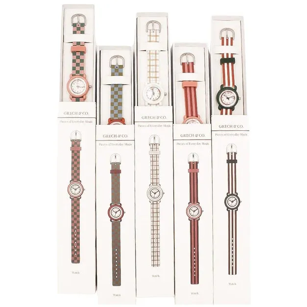 Grech & Co. WATCHES - CHECKS LAGUNA   WHEAT