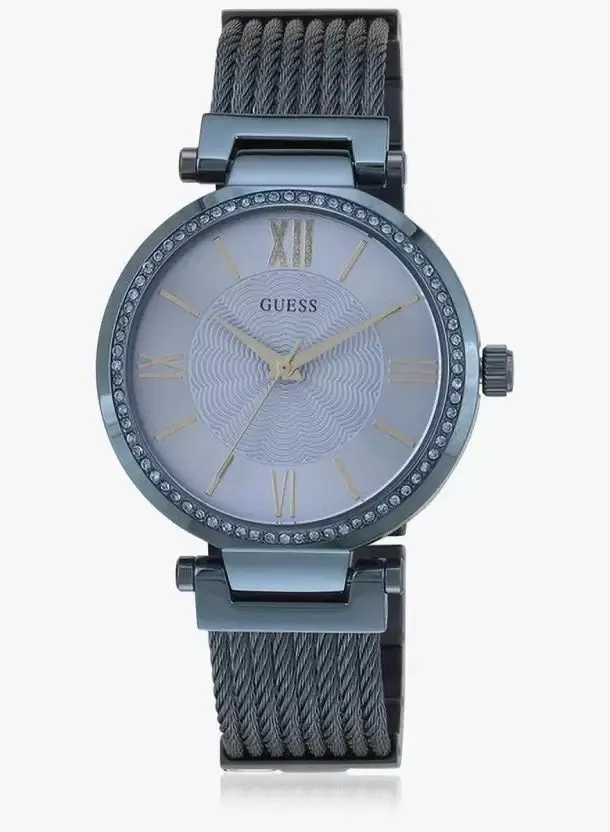 Guess Ladies Blue Analog Watch - W0638L3