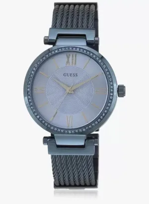 Guess Ladies Blue Analog Watch - W0638L3