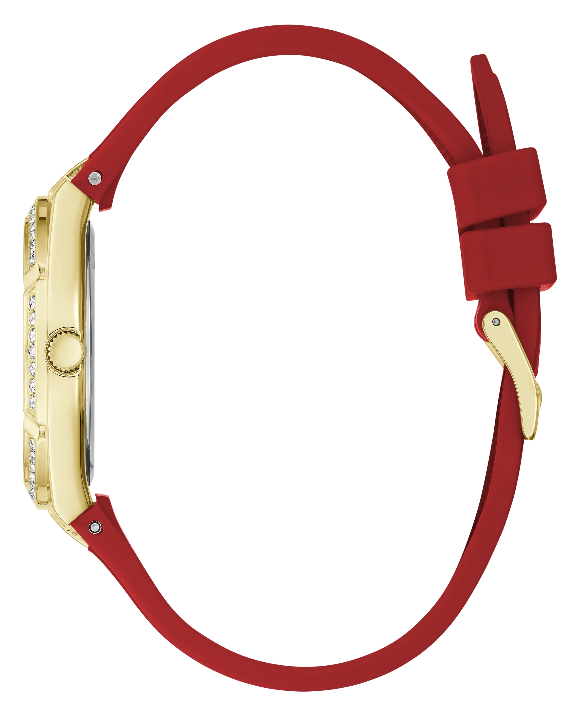 Guess Ladies Gold Analog Watch - GW0034L6