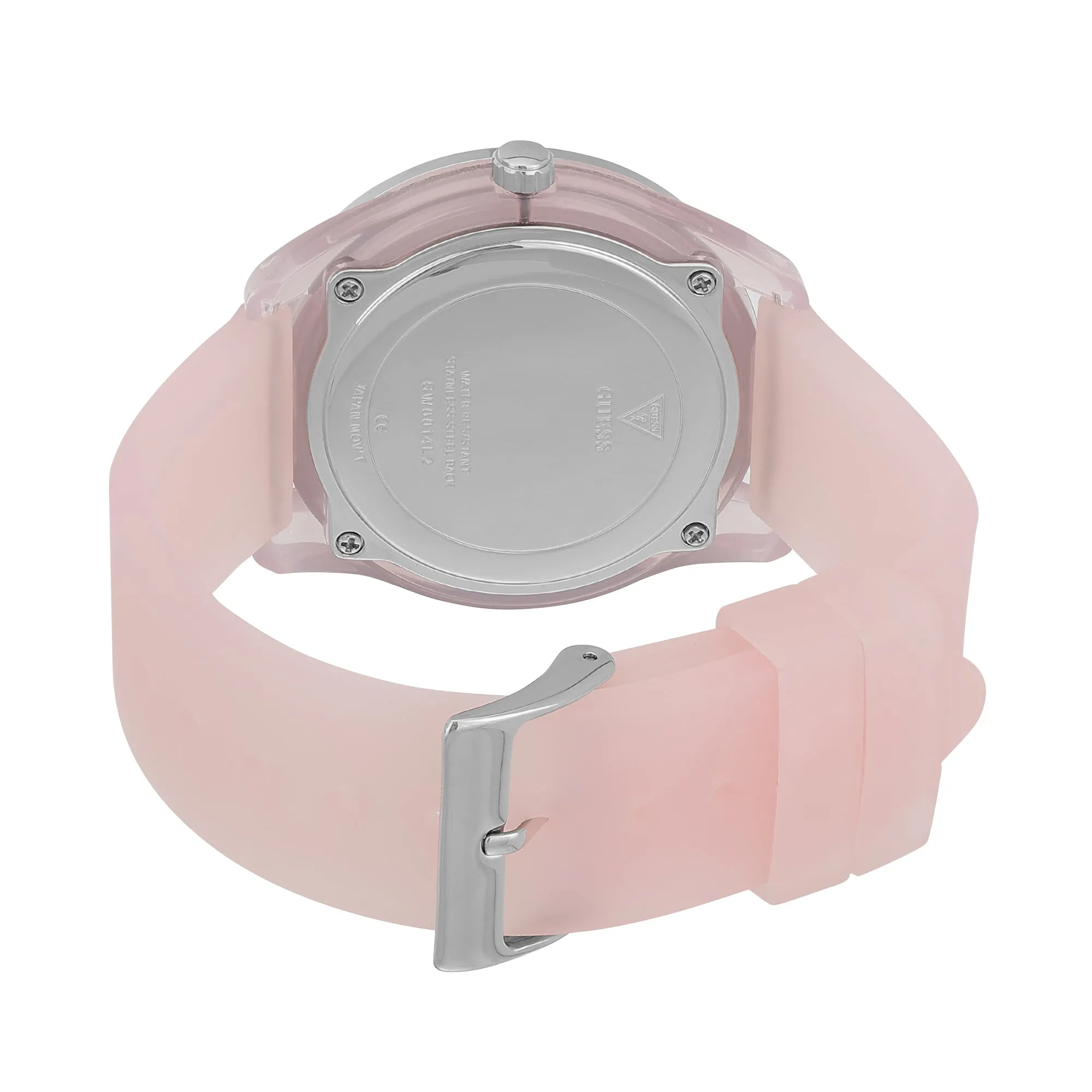 Guess Pink Dial Women Watch - GW0014L2M