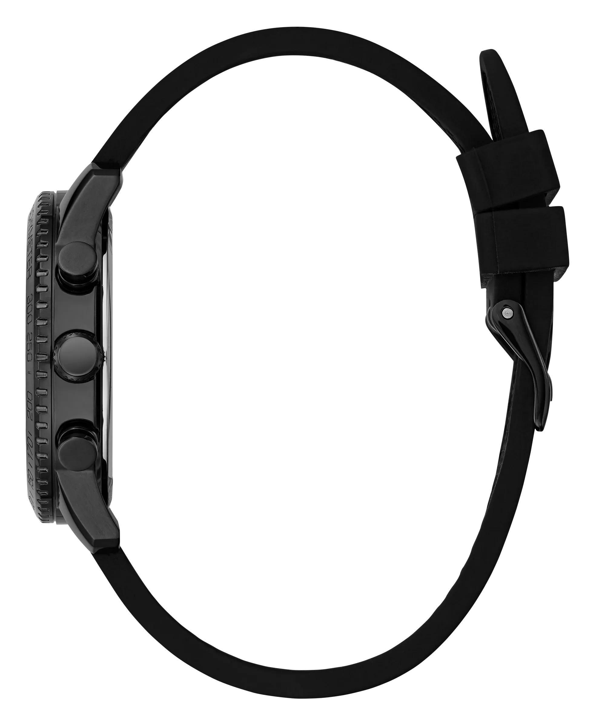 Guess Women Black Dial Analog Watch - W1025L3
