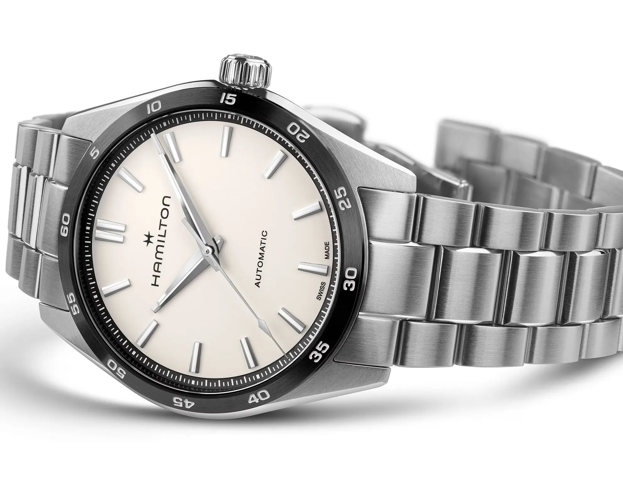 Hamilton Jazzmaster Performer Automatic White