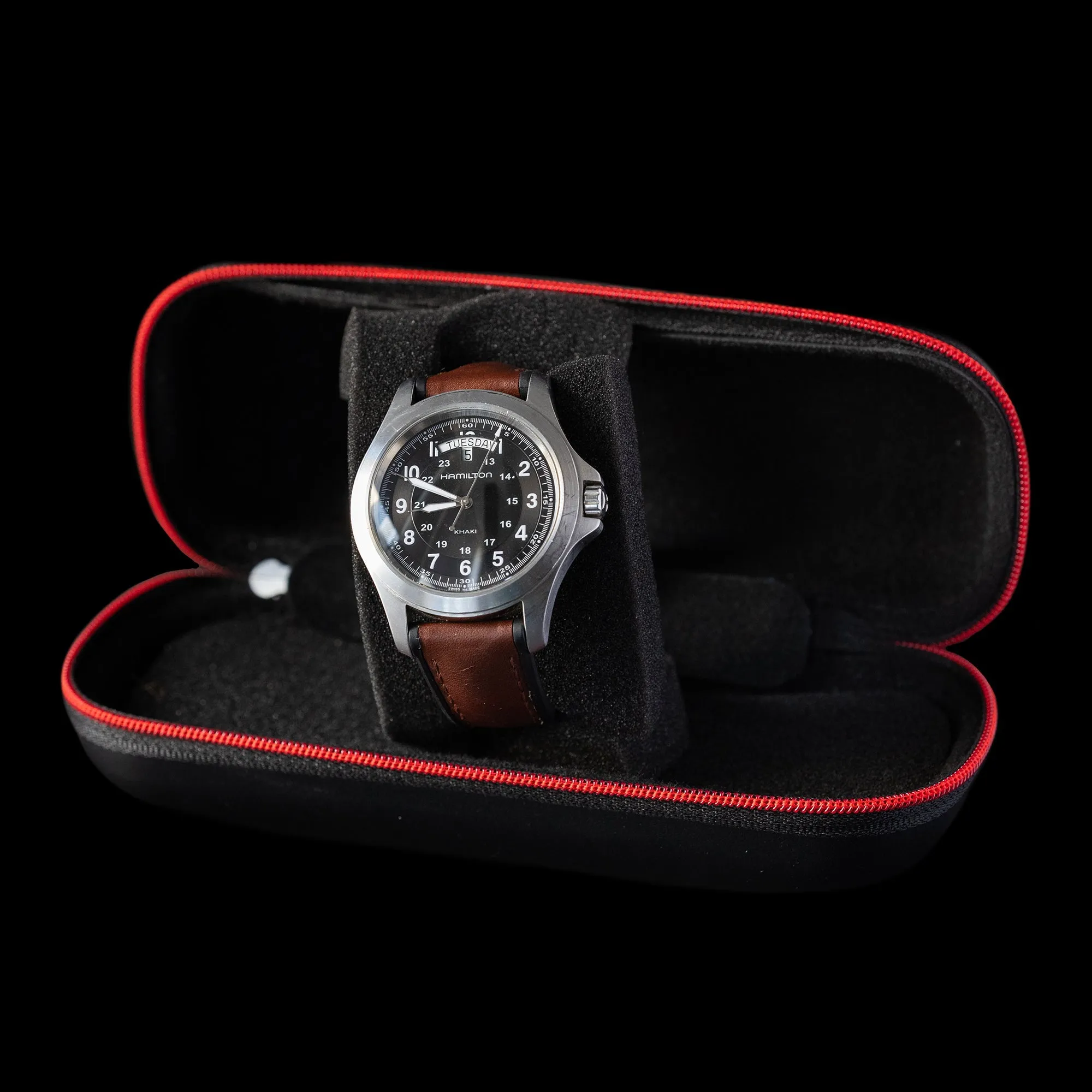 Hamilton - Khaki King Quartz Day-Date