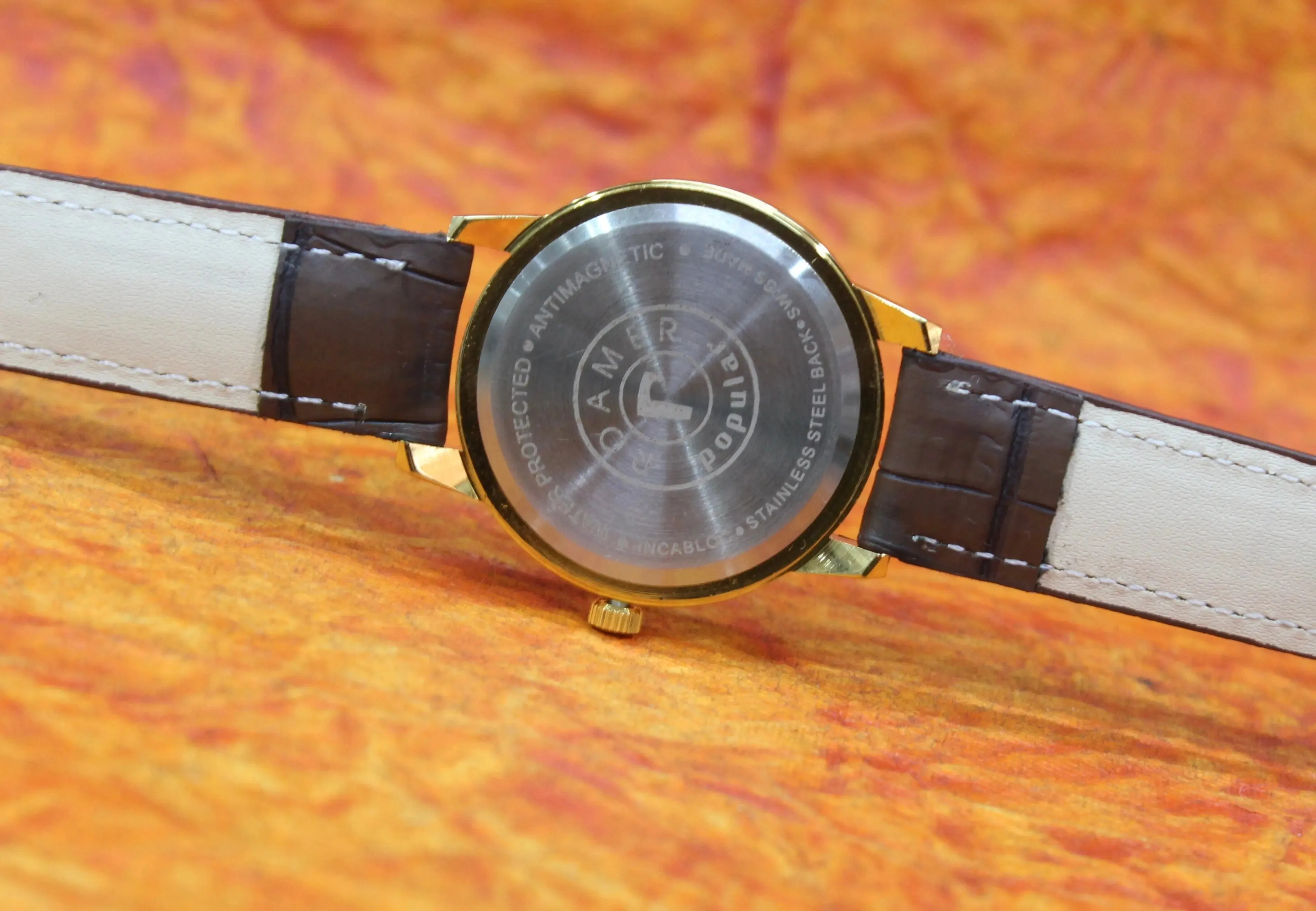 Hand Winding Swiss Made Wristwatch Roamer Vintage 17 Jewels FHF ST96 Movement